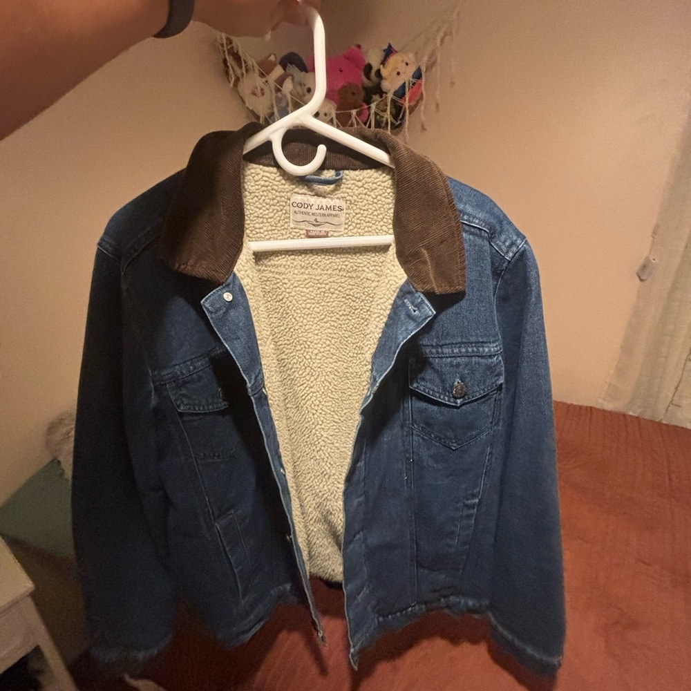 Cody James Blue Denim Jacket